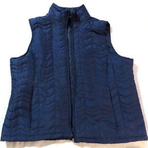 Jane Ashley Blue Vest Top Jacket